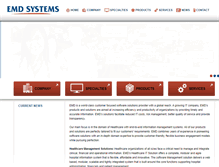 Tablet Screenshot of emdsys.com